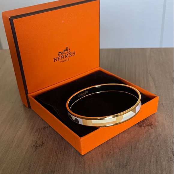 Hermes Printed Enamel Bracelet - Picture 3 of 13